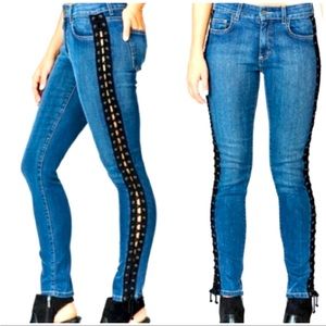 Carmar Size 24 Lace up Jeans